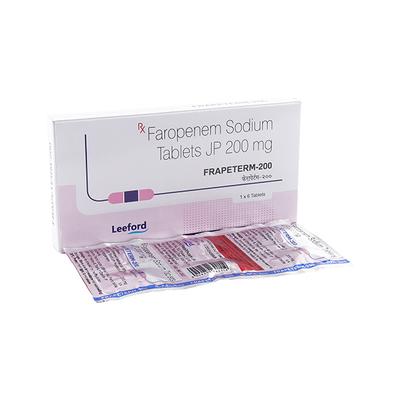 FRAPETERM 200 Tablet 6's - Bacterial Infections-OBL