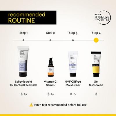 Deconstruct Lightweight Gel Sunscreen- SPF 55+ PA+++ 50 gm - Face Sunscreen