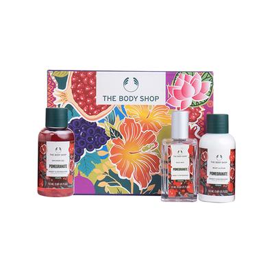 The Body Shop Pomegranate Shower Gel, Body Lotion & Body Mist Gift Set 118 ml - Bath Kits & Sets