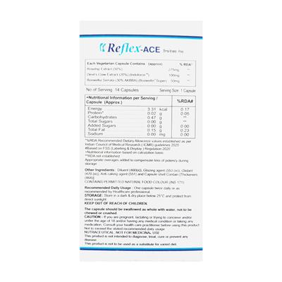 REFLEX ACE Capsule 14's - Supplements-Sup