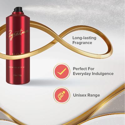 Signature HOT Perfume Spray (Combo Pack 60 ml EDP+ 200 ml deo) 260 ml - Perfumes (Edt/Edp)
