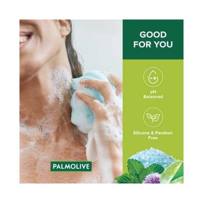 Palmolive Feel The Massage Body Wash Pump Bottle Body Scrub Based Showergel Bottle 750 ml - Shower Gels & Body Wash