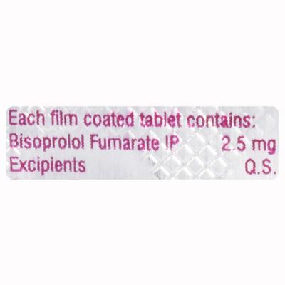 BISOBIS 2.5 Tablet 10's - Hypertension-Bet