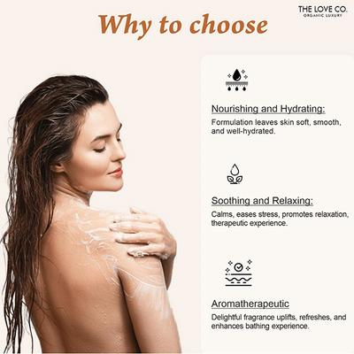 The Love Co. Summer Candy Hydrating Body Wash With Vitamin E Shea Butter, Shower Gel for Men Women, All Skin Types 250 ml - Shower Gels & Body Wash