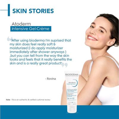 Bioderma Atoderm Intensive Gel Creme Anti-itching lipid 75ml - Lotions & Creams