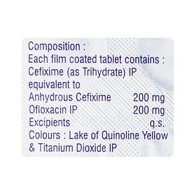 C Tax OF Tablet 10'S - Bacterial Infections-Cep