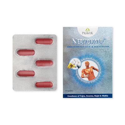 Pravek Nervokalp Capsules 5's - Speciality Medicines