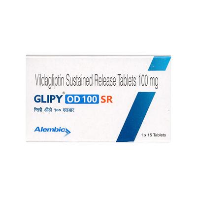 GLIPY OD 100 SR Tablet 15's - Diabetes-Ant
