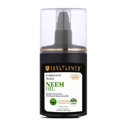 Soulflower Neem Oil 120 ml - Carrier Oils