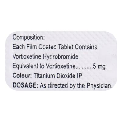 TRIVOXETIN 5 Tablet 10's - Depression-Ant