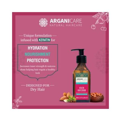 Arganicare Natural Color Care Luxury Treatment Set Shampoo Conditioner Serum and Masque 1400ml 4's - Shampoos