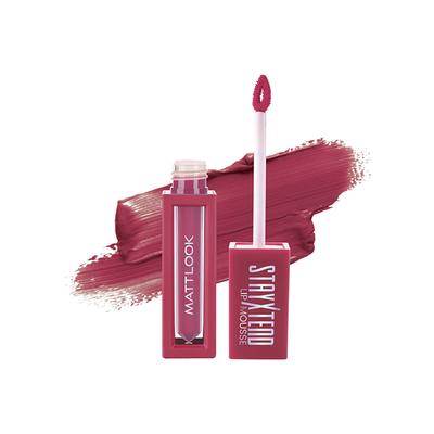 Matt Look Stayxtend Lip Mousse Enriched With Vitamin E & Non Sticky, Berry Love-19 4 ml - Liquid Lipsticks
