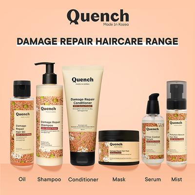 Quench Damage Repair Hair Mask (with Quinoa Protein) 200 ml - Hair Masks & Packs