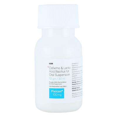 FIXICAN 100mg Oral Suspension 30ml - Bacterial Infections-Cep