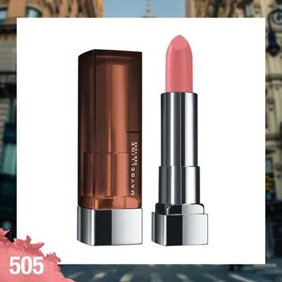 Maybelline New York Color Sensational Powder Matte Lipstick, Make Me Blush 1's - Lipsticks
