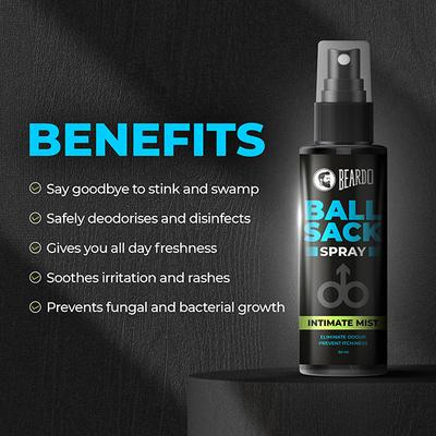 Beardo Ball Sack Intimate Mist Spray 50 ml - Intimate Care