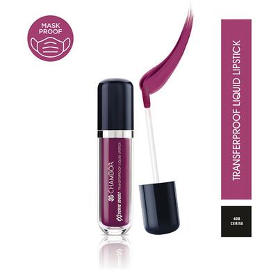 Chambor Extreme Wear Transferproof Liquid Lipstick - 408 6 ml - Liquid Lipsticks