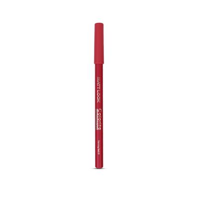 Matt Look Colorite Lip Contour, Lighweight Application, Flaming Red-01 0.9 gm - Lip Liners