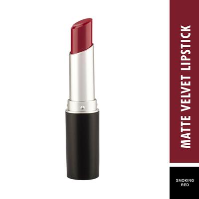 Swiss Beauty Smooth Velvet Matte Lipstick - (Smoking Red) 3.2 gm - Lipsticks