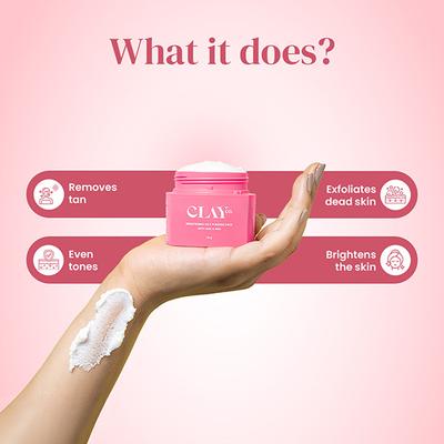 Clayco Brightening Rice Pudding Pack With Aha & Bha 50 gm - Masks & Peels