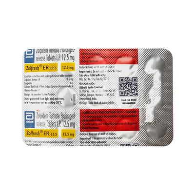 ZOLFRESH ER 12.5 Tablet 15's - Hypnosis-Hyp