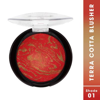 Fashion Colour Terra Cotta Blusher, Shade 01 16 gm - Blushes