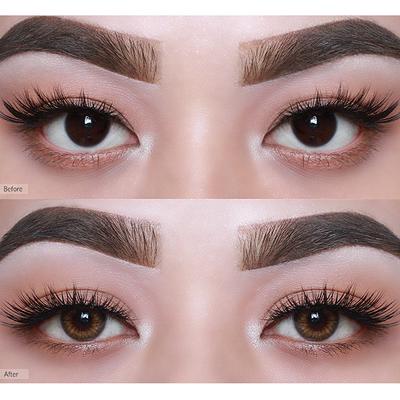 O-Lens Spanish 1Day Coloured Contact Lenses - Brown ( 0.00 ) 1's - Eyecare Lenses