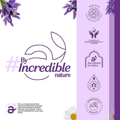 Atulya Lavender & Chamomile Foaming Face Wash With In-Built Soft Face Brush 150 ml - Scrubs & Exfoliants