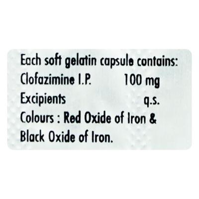 Hansepran 100mg Capsule 10'S - Leprosy