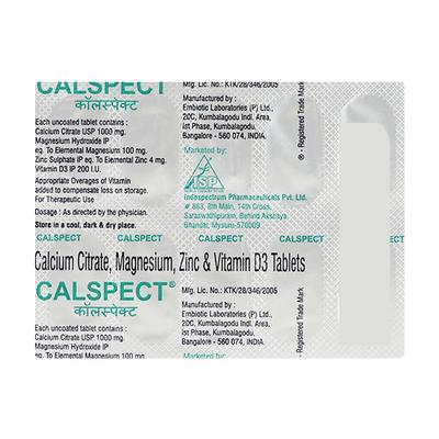 CALSPECT Tablet 10's - Supplements-Vam