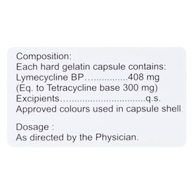 TETRALYME 408mg Capsule 10's - Bacterial Infections-ABC
