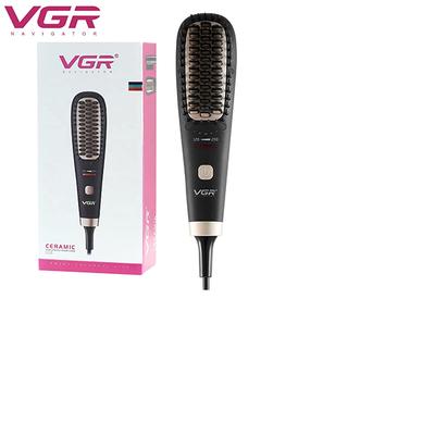 VGR V-568 Ionic Hair Straightener Brush with 5 Temperature Settings 1's - Straighteners