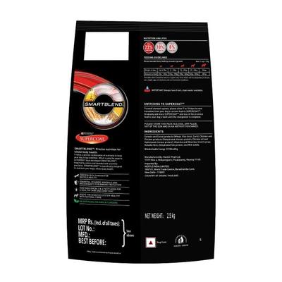 Nestle Purina Supercoat Adult With Chicken Dog Food 2.5 kg - Petfood