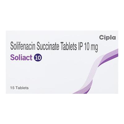 Soliact 10mg Tablet 15'S - Bladder And Prostate Disorders-Dru