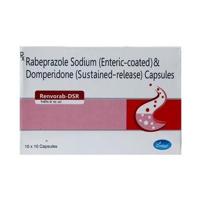 Renvorab DSR Capsule 10'S - Ulcer/Reflux/Flatulence-Aaa