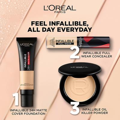 Loreal Paris Infallible Full Wear Full Coverage Conceler 312 Amber 10ml - Concealer