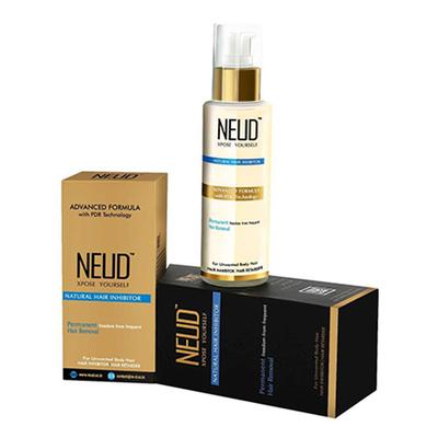 NEUD NATURAL HAIR INHIBITOR 80 gm - Hair Brushes