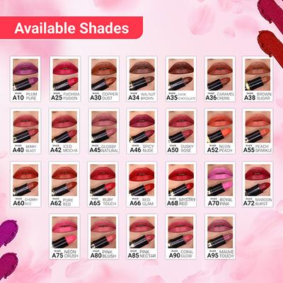 Iba Pure Lips Moisture Rich Lipstick A68 Mystery Red 4 gm - Lipsticks