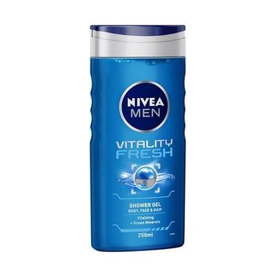 Nivea Men Vitality Fresh Shower Gel 250 ml - Shower Gels & Body Wash