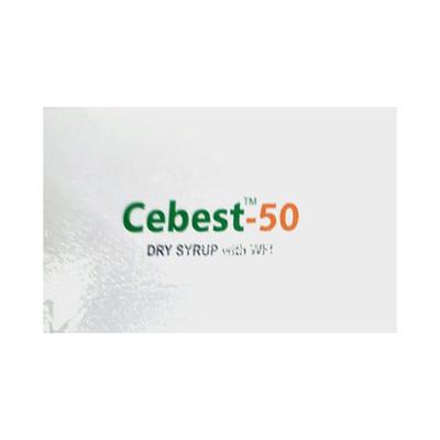 CEBEST 50 DELICIOUS MANGO FLAVOUR Dry Syrup 30ml - Bacterial Infections-Cep