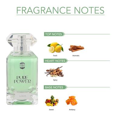 Ajmal Pure Power EDP 100 ml - Men Perfumes (Edt/Edp)