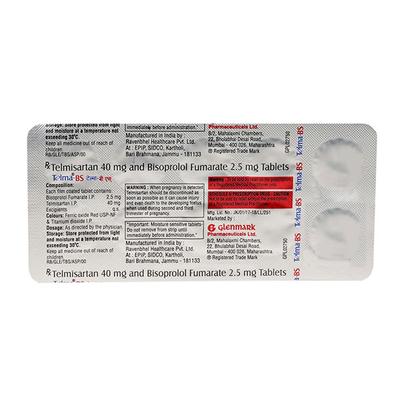 TELMA BS Tablet 10's - Hypertension-Ana