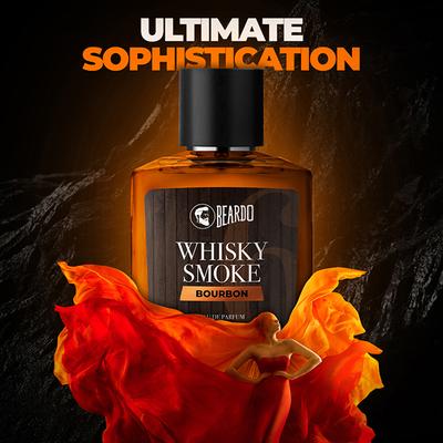 Beardo Whisky Smoke Bourbon Perfume EDP 50 ml - Men Perfumes (Edt/Edp)