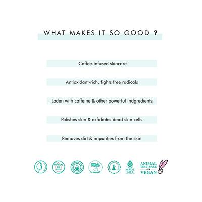 mCaffeine Complete Coffee Skin Care Combo 300 gm - Face Scrubs