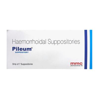 PILEUM Suppositories 7's - Haemorrhoid-Ano