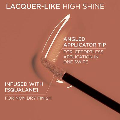 Loreal Paris Infallible Laque Resistance Lacquer-Like Shine, 16H Longwear, 610 Nude Signature 4 ml - Liquid Lipsticks