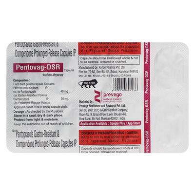 PENTOVAG DSR Capsule 10's - Ulcer/Reflux/Flatulence-Aaa