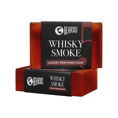 Beardo Whisky Smoke Perfumed Luxury Soap Crafted for Men, Deep Cleanses Skin Pores 75gmx3 3's - Soaps