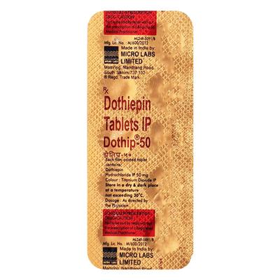 Dothip 50mg Tablet 10'S - Depression-Ant
