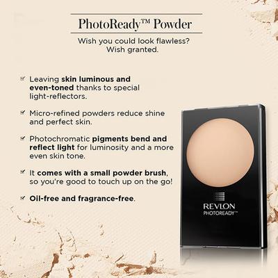Revlon Photoready Powder - Medium Deep 7.1 Gm - Compact Powder